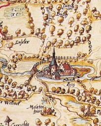 kaart oost Achterhoek 1599 detail